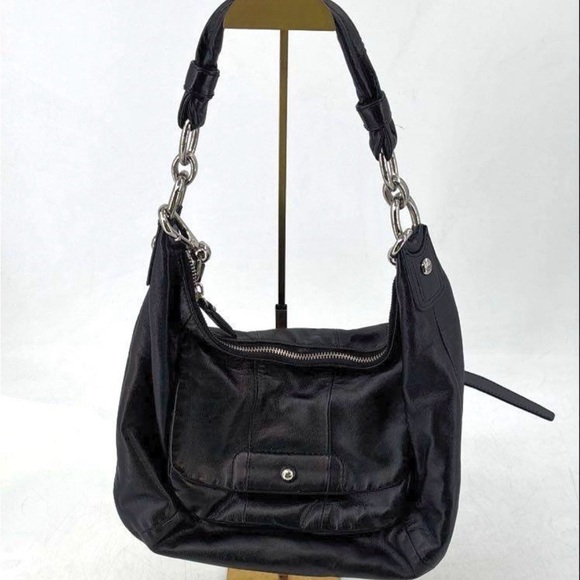 Coach Kristin Leather Shoulder Bag - Picture 2 of 8